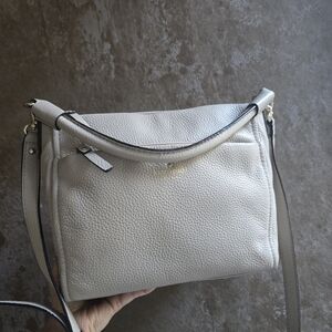 Kate Spade Light Gray Shoulder Bag
